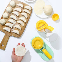 Charger l'image dans la galerie, Machine à mouler enveloppes à raviolis en plastique vert pour cuisine domestique