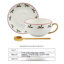 Charger l'image dans la galerie, Ins Christmas Ceramic Cup Dish Kitchen Gadgets