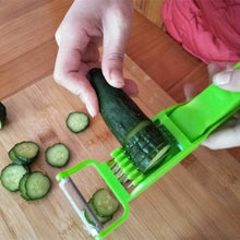 Charger l'image dans la galerie, Kitchen Gadgets Vegetable Salad Fruit Slicer Cucumber Ham Banana Splitter Peeler