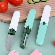 Charger l'image dans la galerie, Peeler Household Scraping And Peeling Fruit Knife Two-in-one Kitchen Gadgets