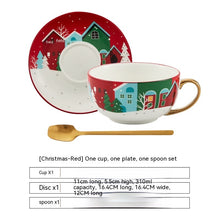 Charger l'image dans la galerie, Ins Christmas Ceramic Cup Dish Kitchen Gadgets